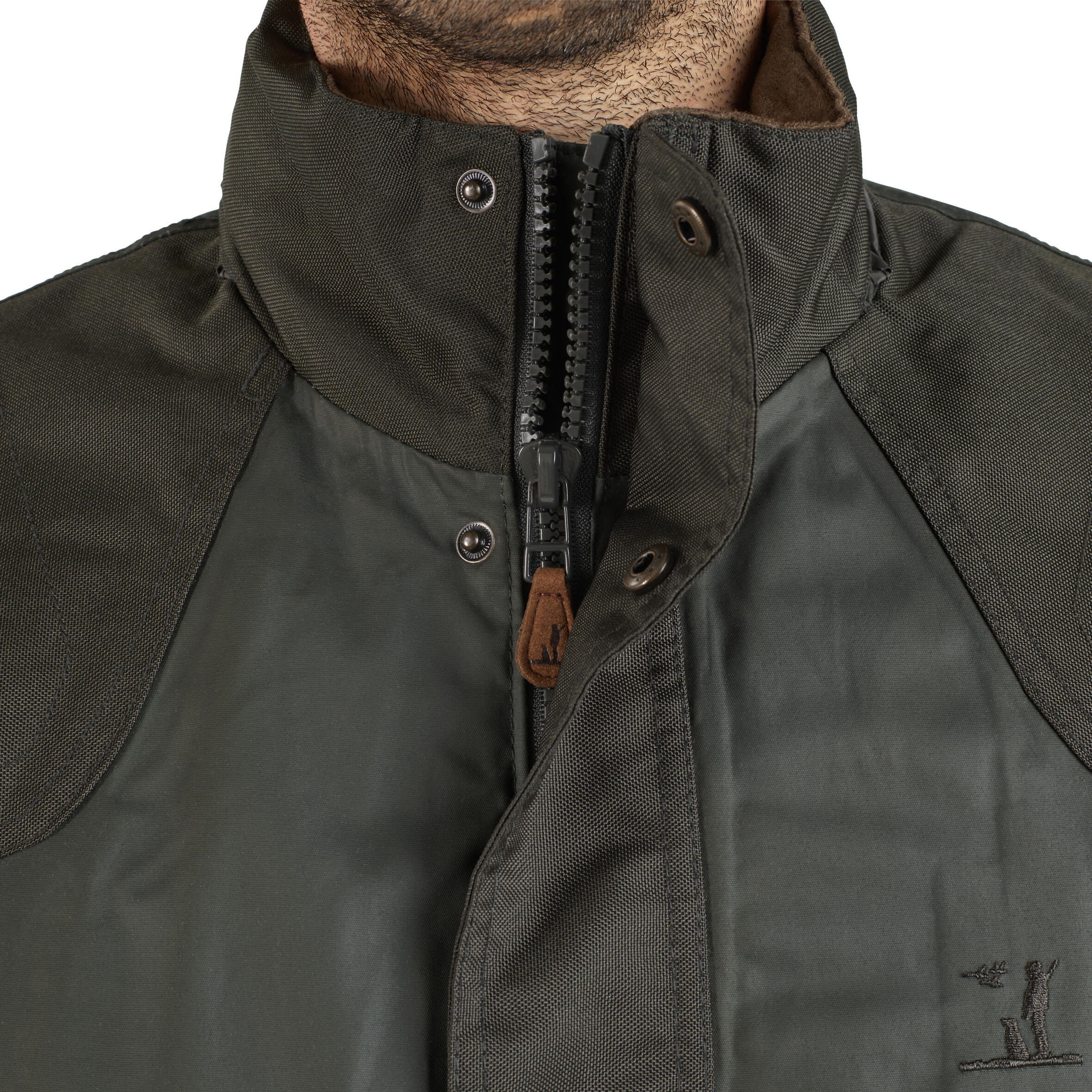 Hunting waterproof robust jacket Percussion Impertane - Green 9/13