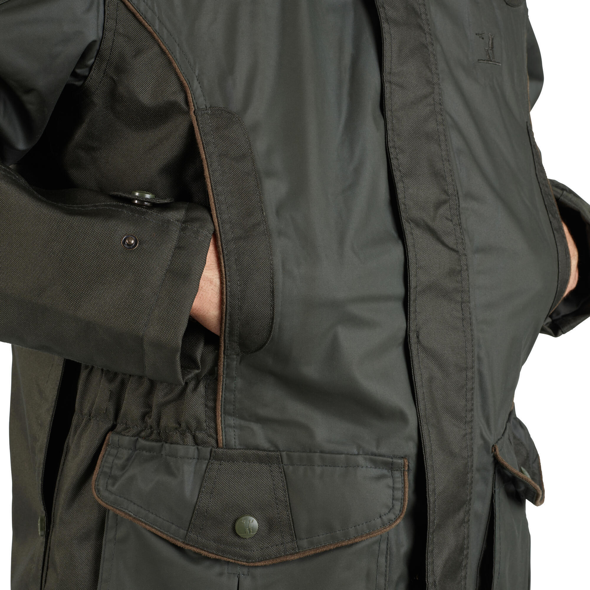 Veste chasse imperm able r sistante Percussion Impertane verte