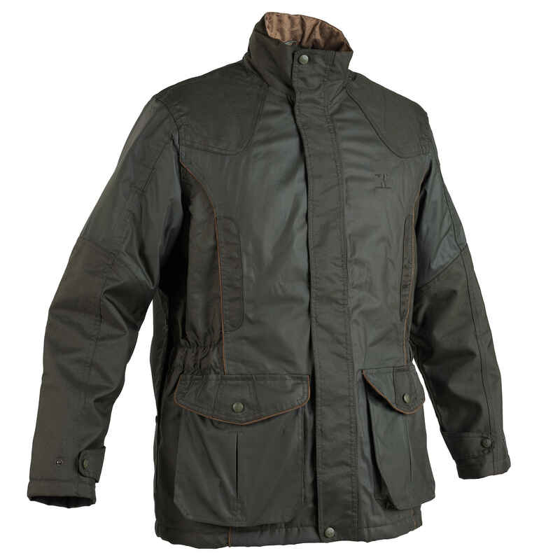 Jagdjacke / Regenjacken Percussion Impertane, strapazierfähig, grün