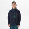 VESTE POLAIRE CHAUDE DE RANDONNEE - MH500 BLEUE MARINE - ENFANT 7-15 ANS