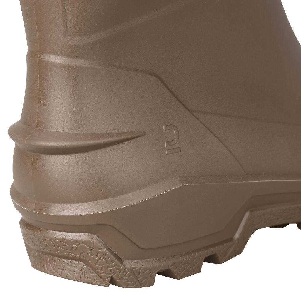 Gummistiefel 100 PVC warm 