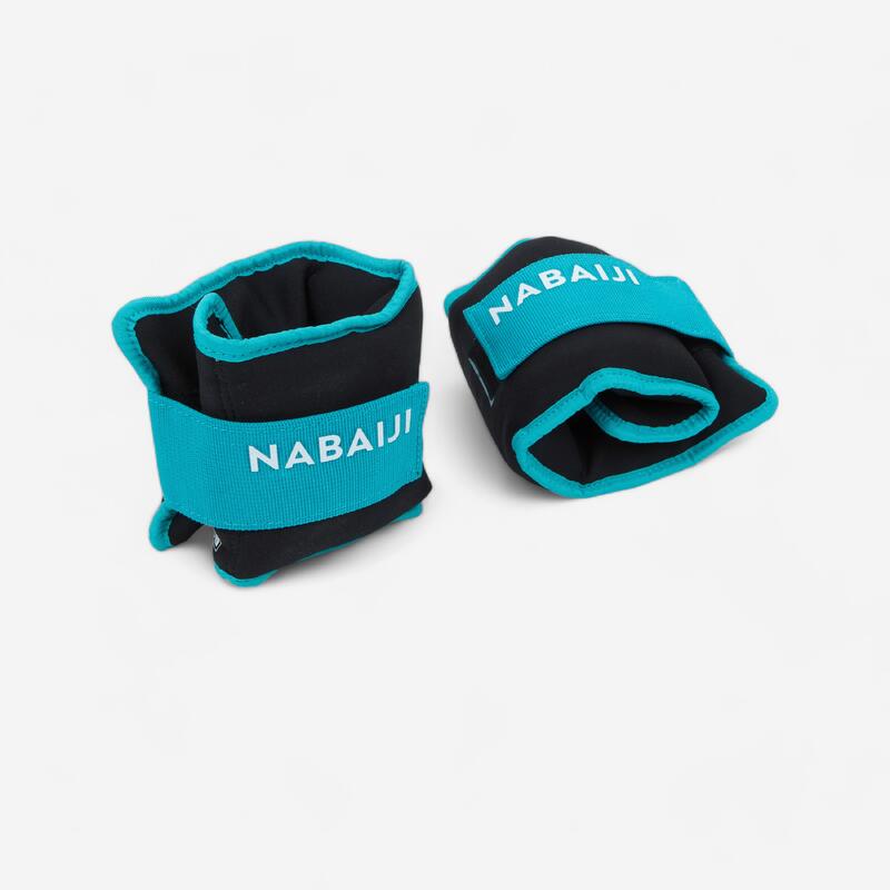 Brățări lestate Aquagym 2*0,75 kg Albastru