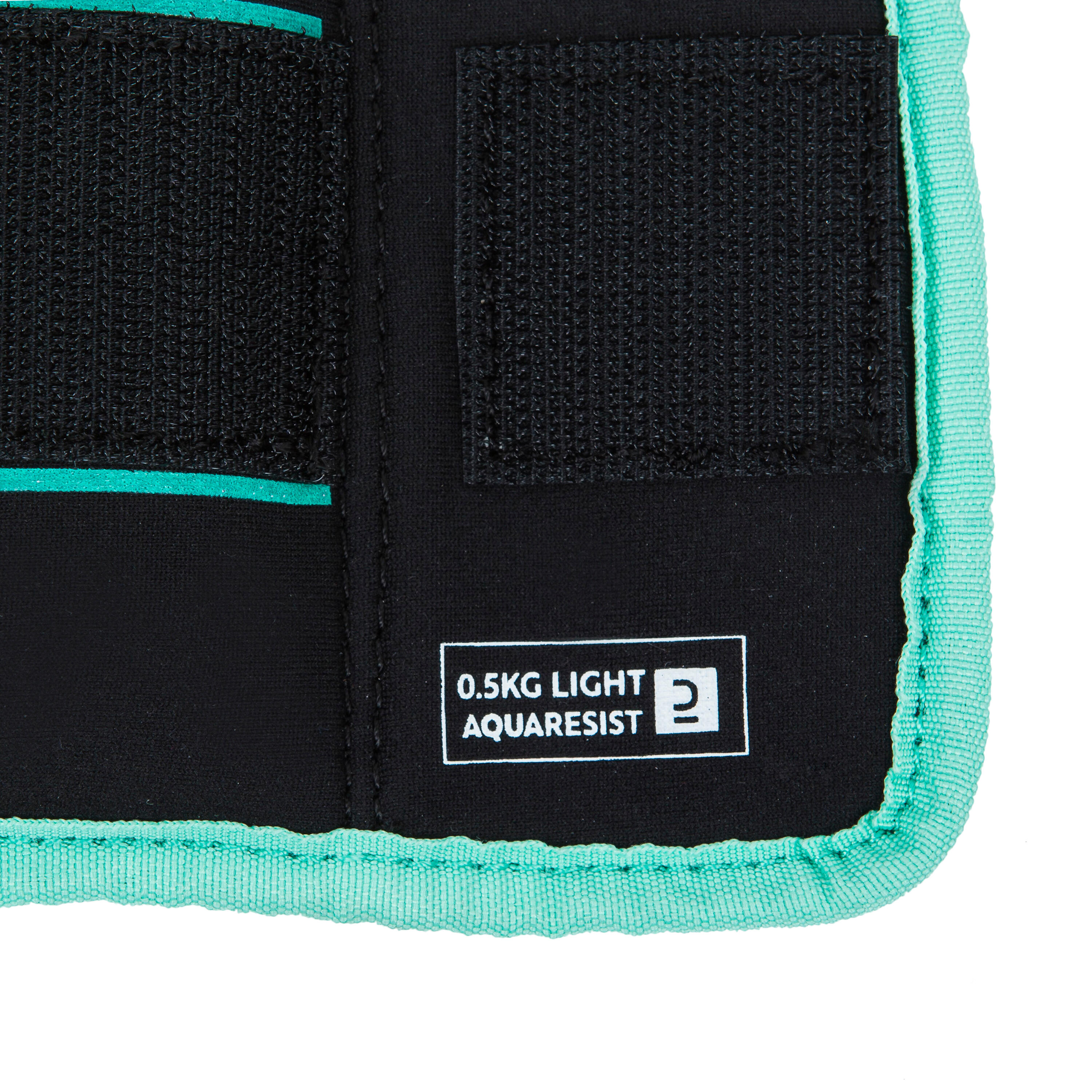 Aquafit Weighted Wristbands Light Green. 2*0.5KG 7/13