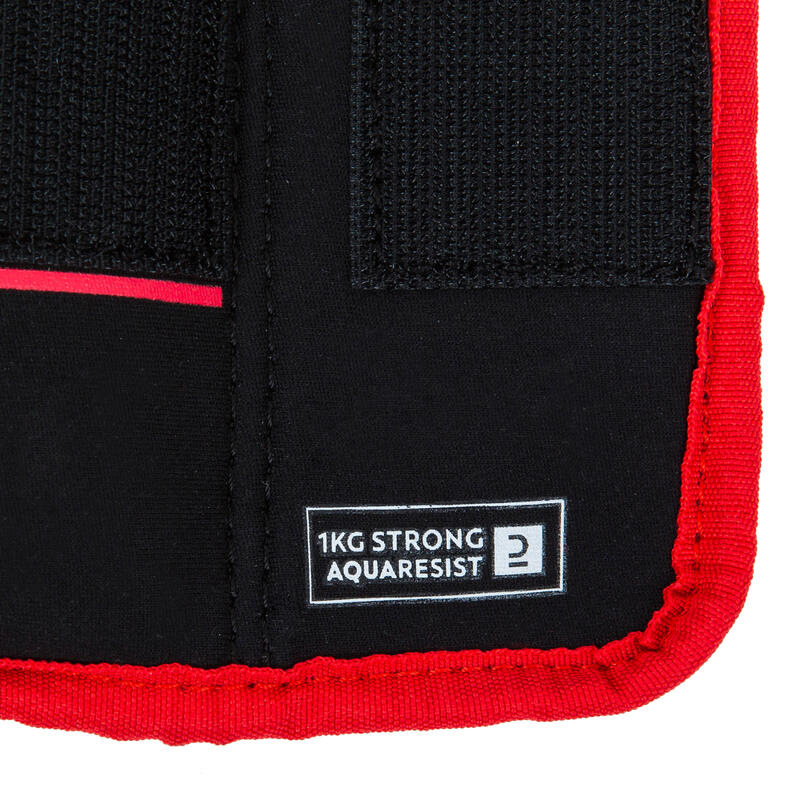 Aquafit Weighted Wristbands 2x1 kg Orange NABAIJI Decathlon