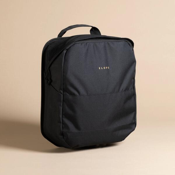 Single pannier bag for a bike rack