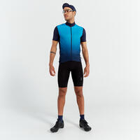 Jersey de Ciclismo en Carretera para Hombre - RC500 Azul Degradado - Manga Corta - Verano