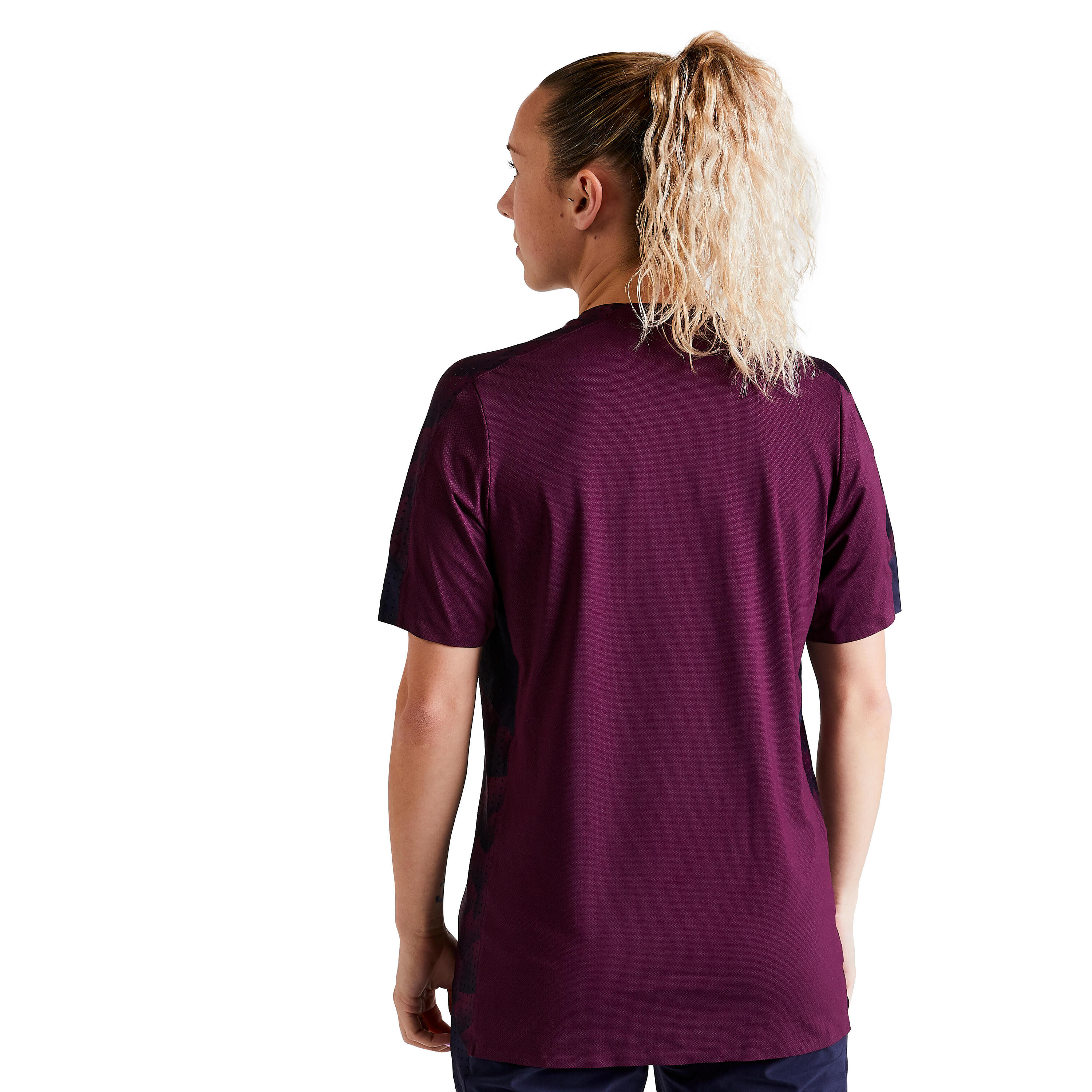 Camiseta de fútbol Mujer Kipsta F900 violeta 11/13