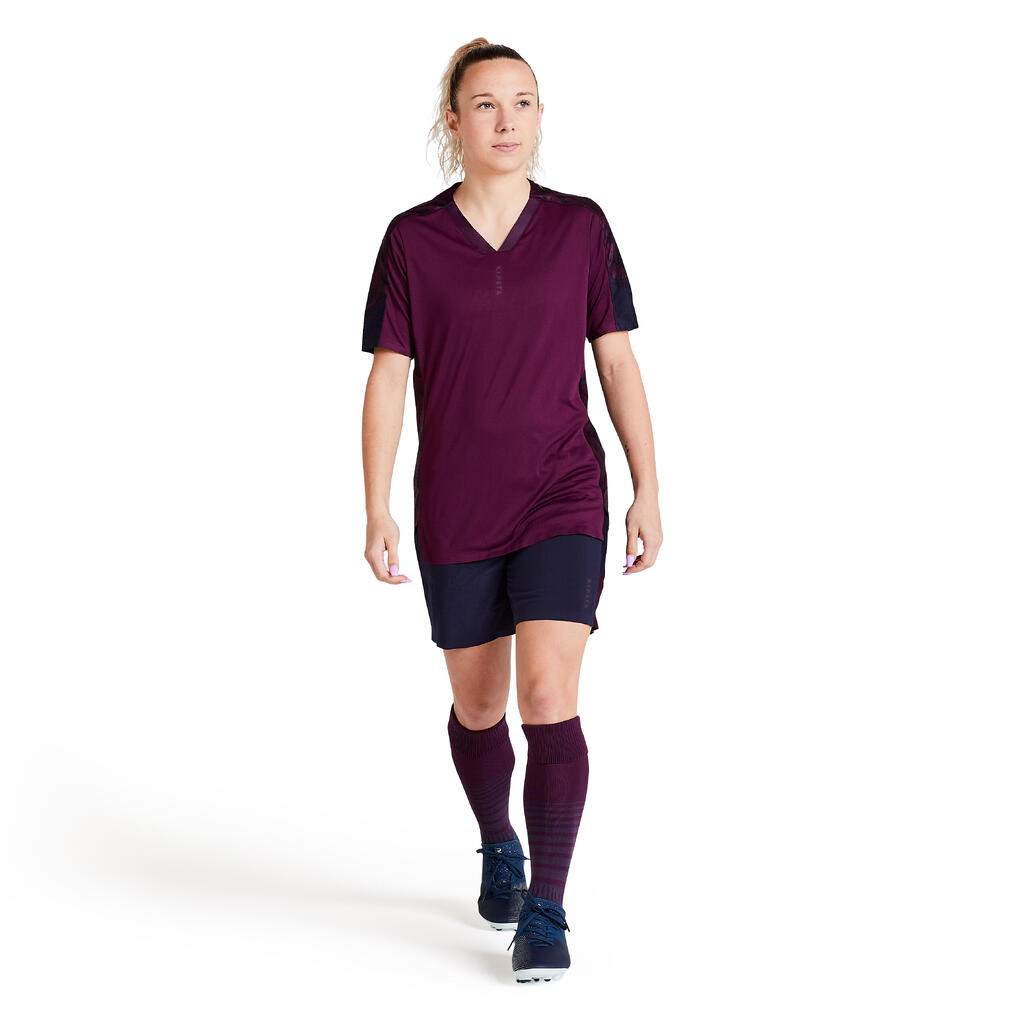 Women's Football Shorts F900 - Purple