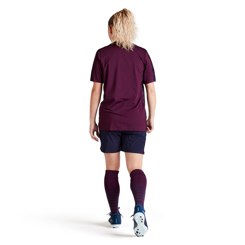 Voetbalshirt voor dames F900 paars