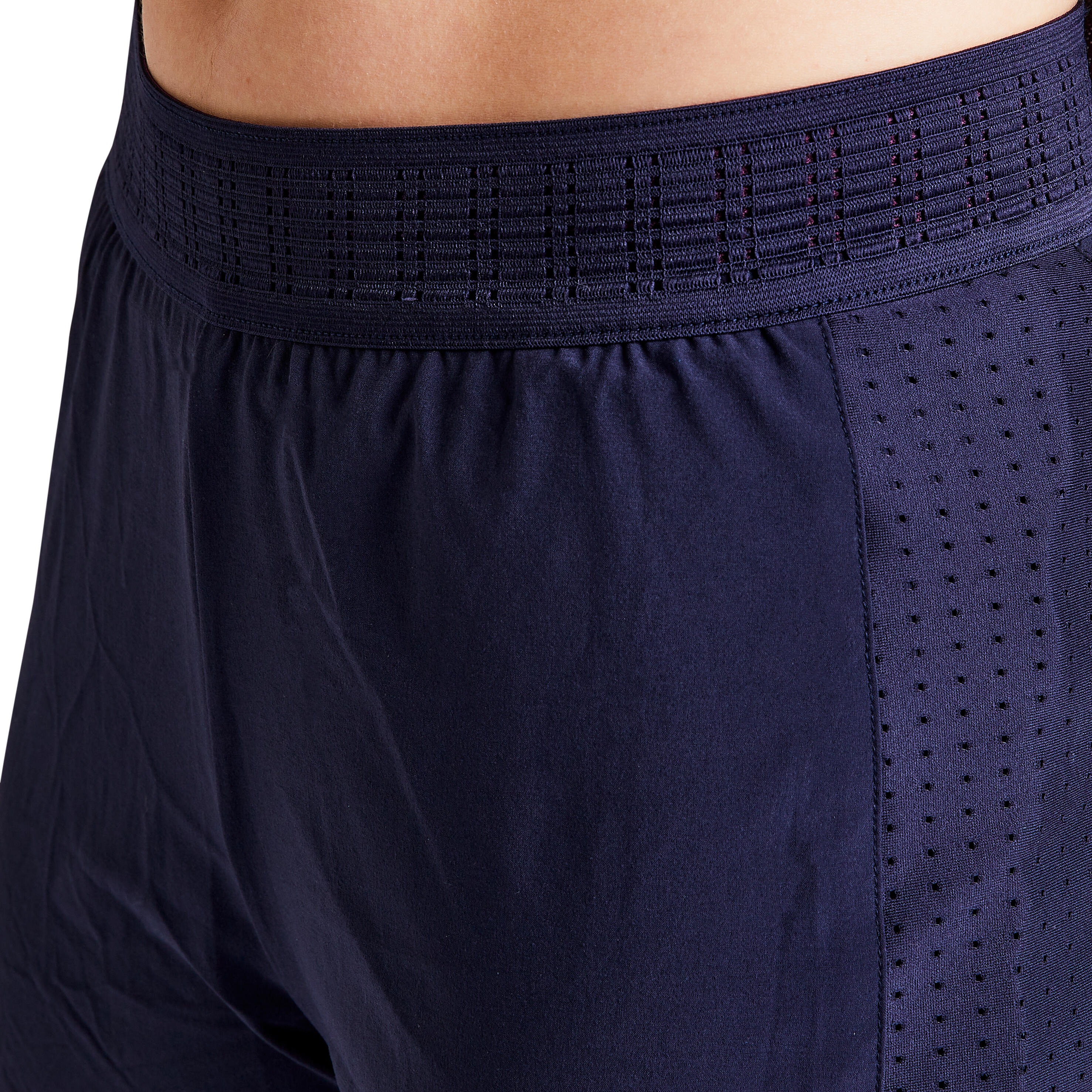 Pantalón corto de fútbol mujer F900 Azul Negro 6/25