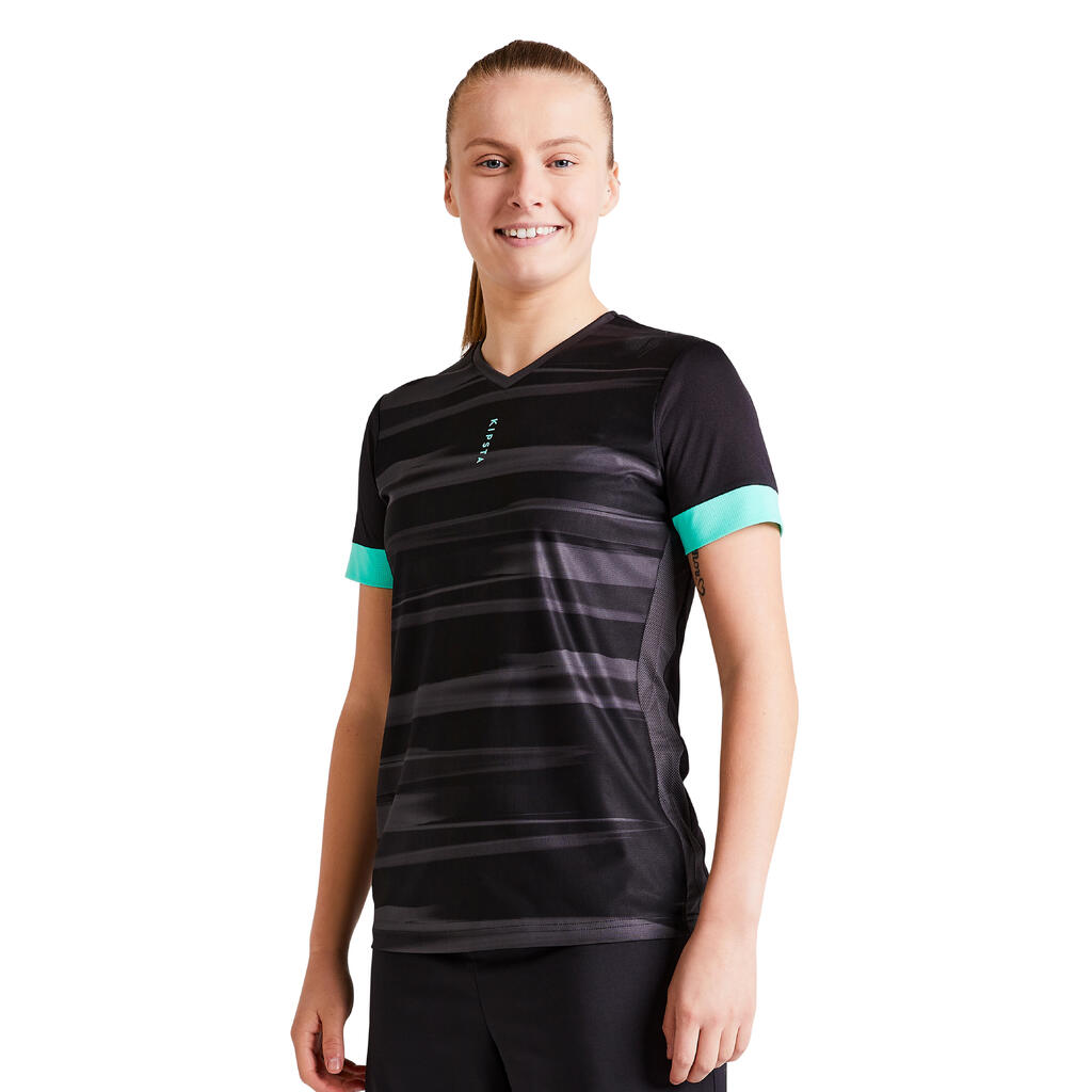 FUDBALSKI DRES F500 ŽENSKI CRNI