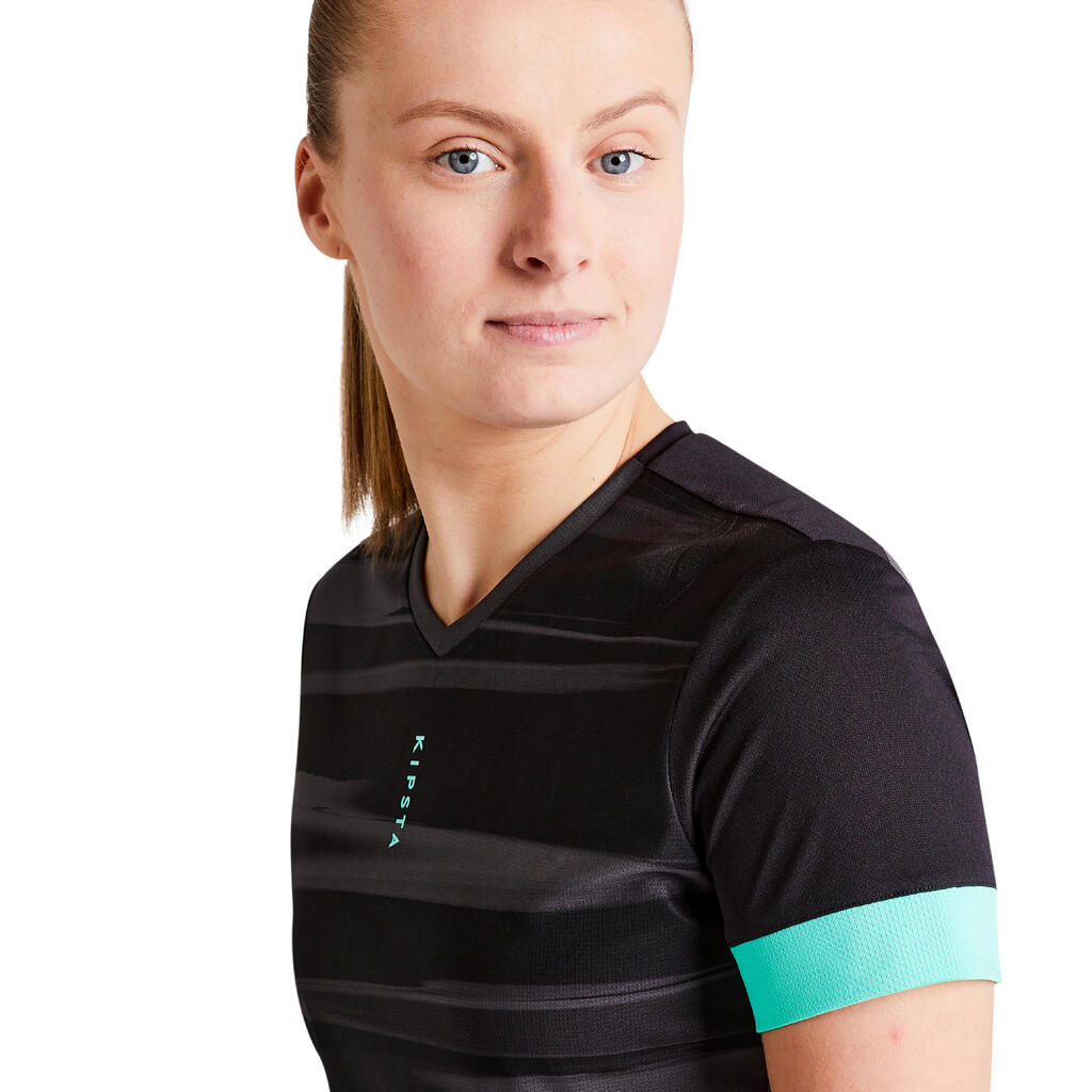 FUDBALSKI DRES F500 ŽENSKI CRNI