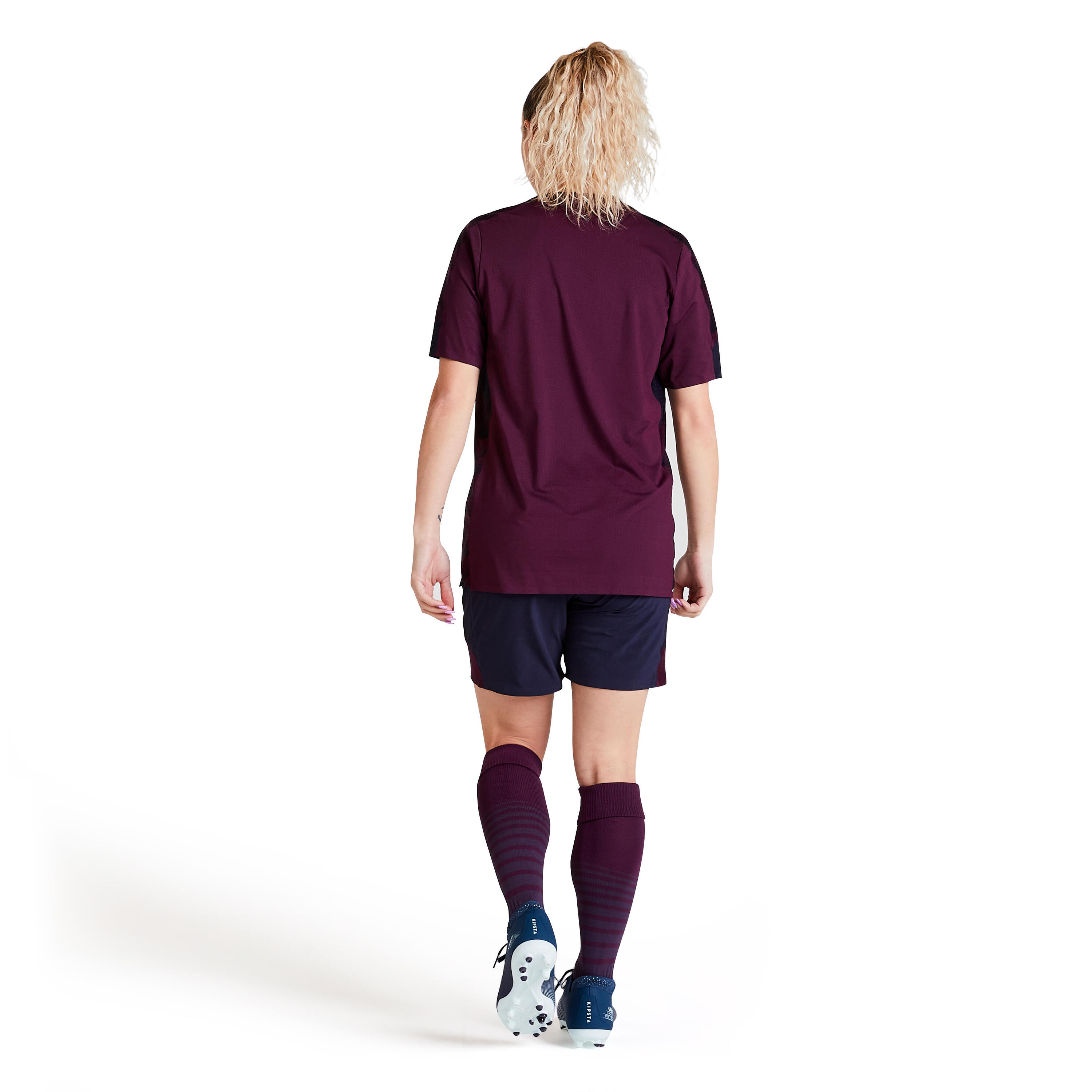 Pantalón corto de fútbol mujer F900 Azul Negro 12/25