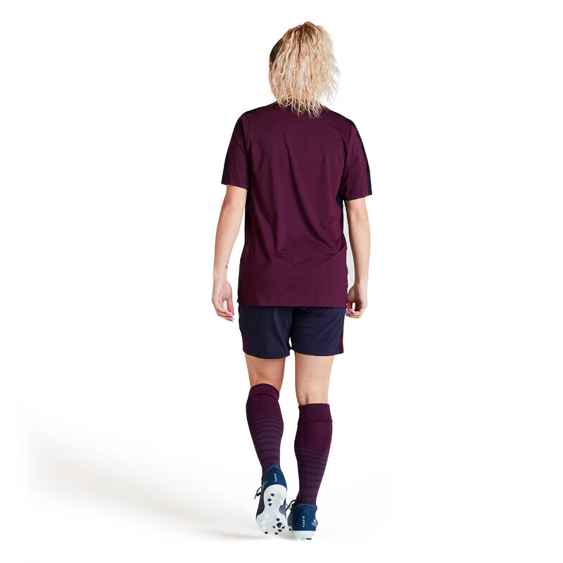 CAMISOLA DE FUTEBOL MULHER F900 AZUL PRETO