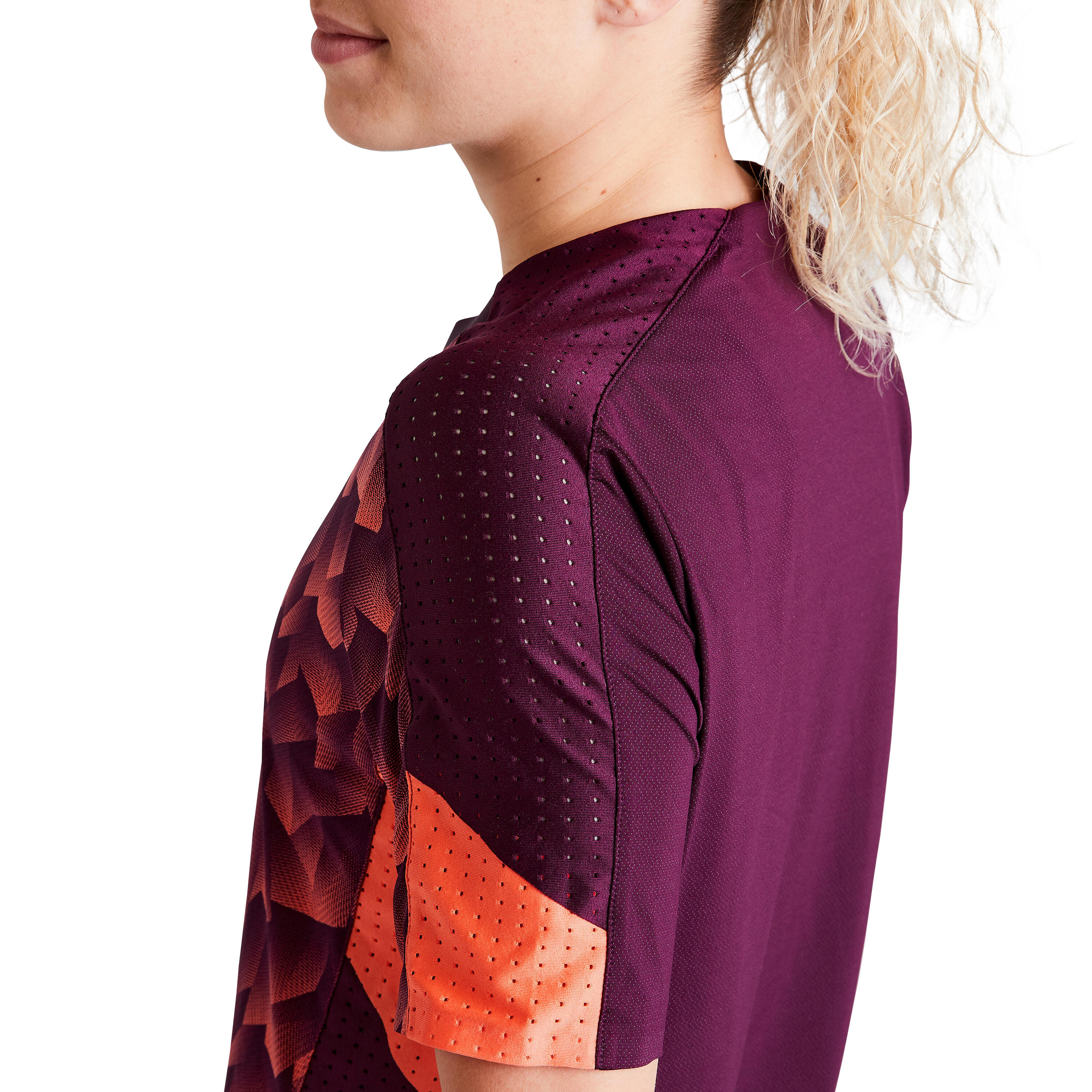MAILLOT DE FOOTBALL FEMME F900 CORAIL 14/31
