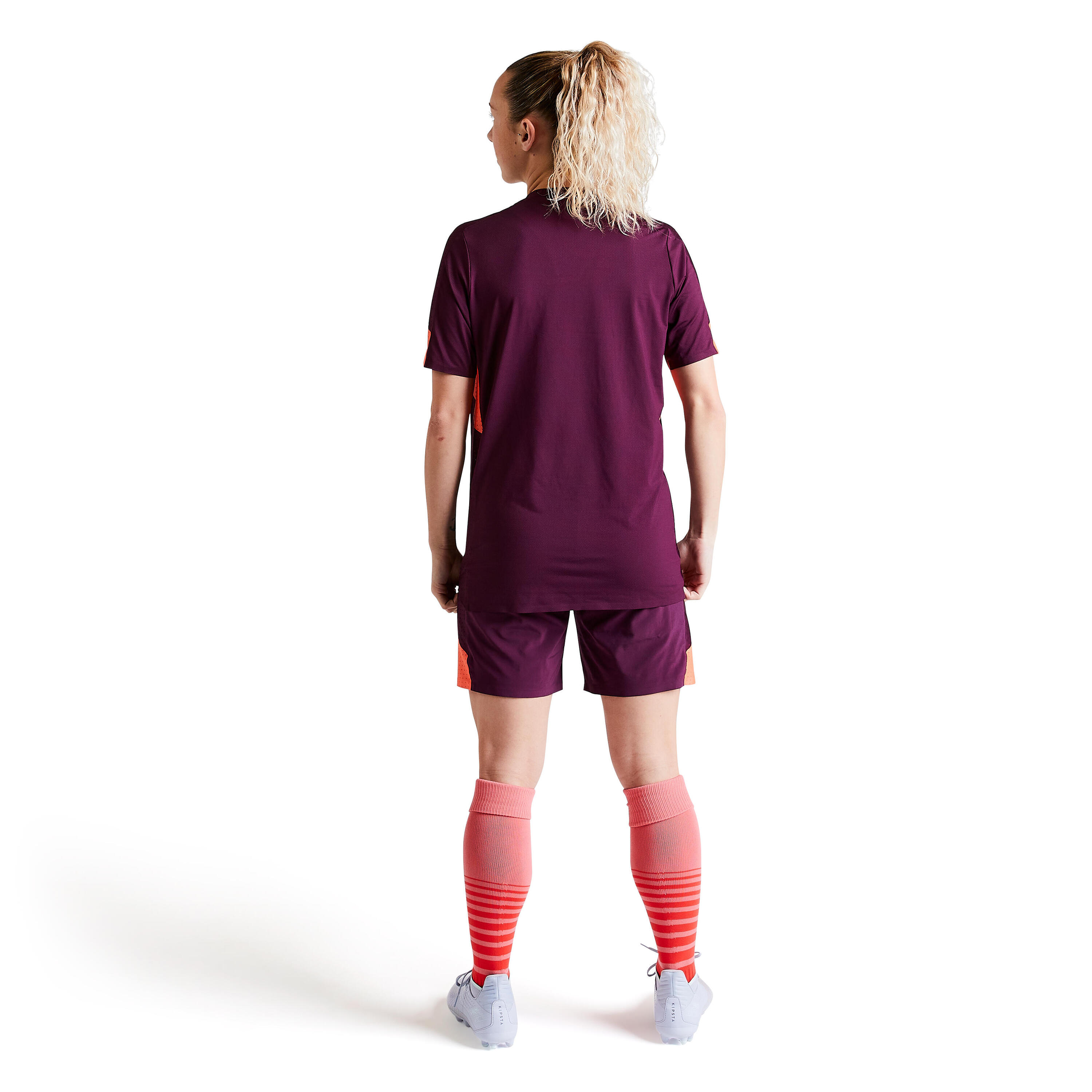 MAILLOT DE FOOTBALL FEMME F900 CORAIL 26/31
