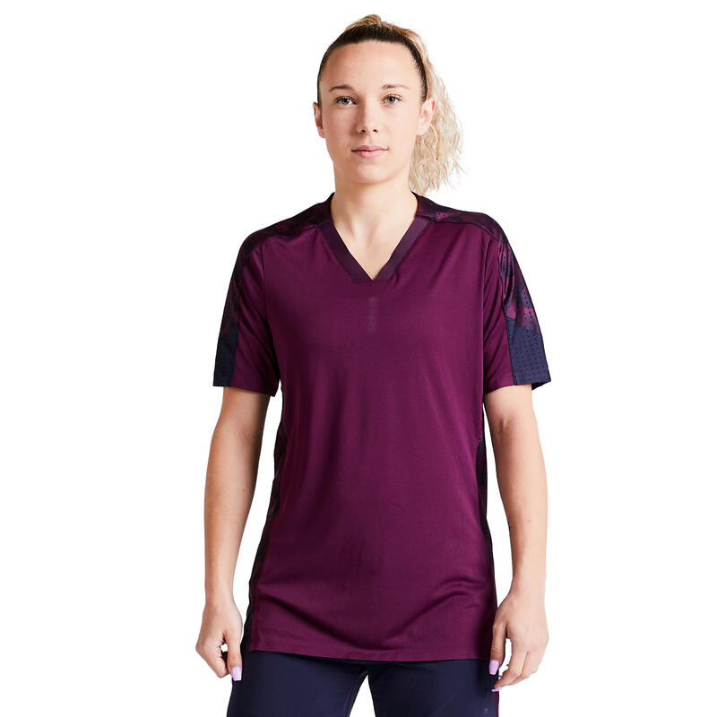 Fussballtrikot F900 Damen violett