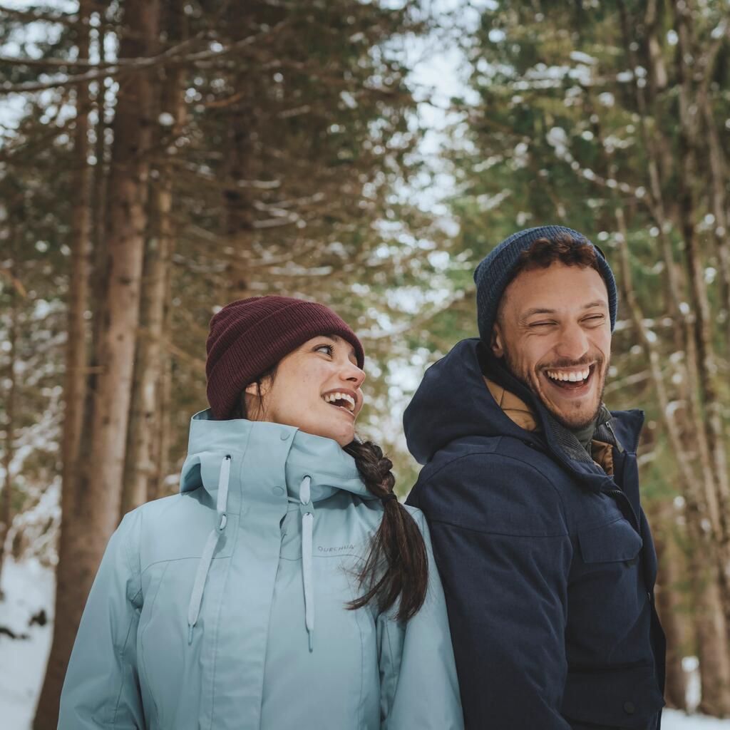 Sieviešu ūdensnecaurlaidīga ziemas pārgājienu jaka “SH500”, -10°C