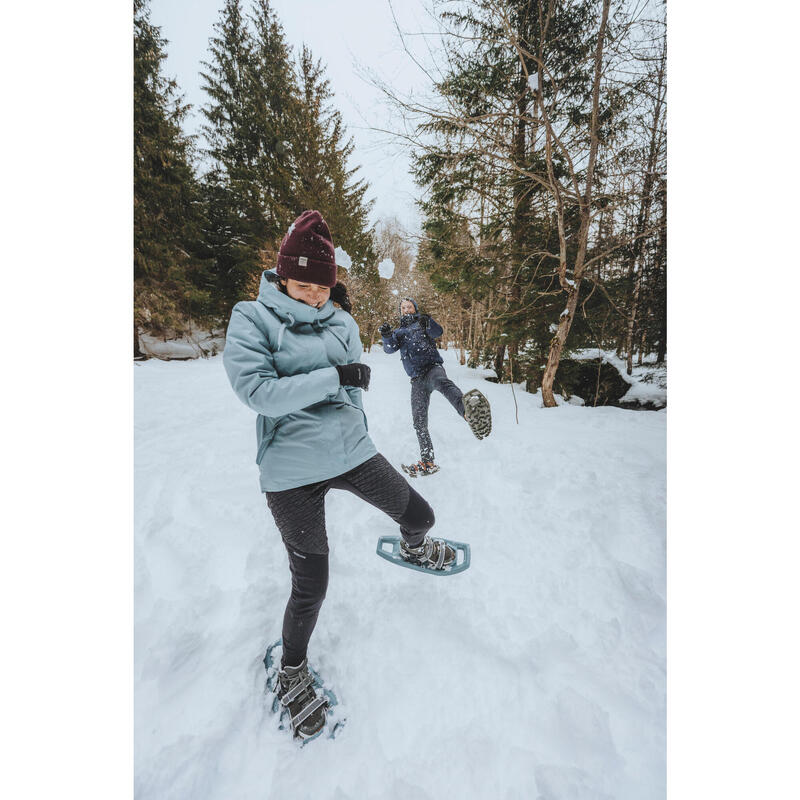 Chaussures chaudes imperméables de randonnée neige - SH500 Mid - Femme