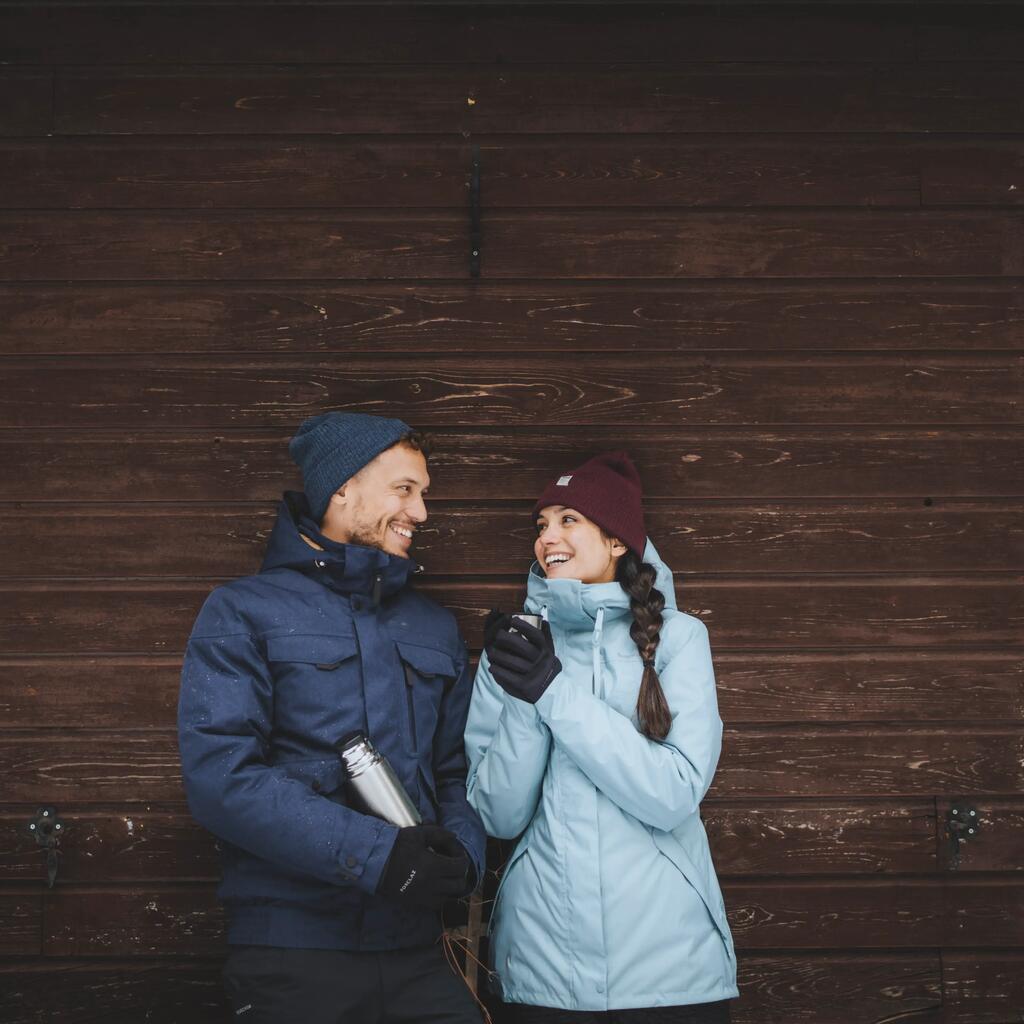 Sieviešu ūdensnecaurlaidīga ziemas pārgājienu jaka “SH500”, -10°C