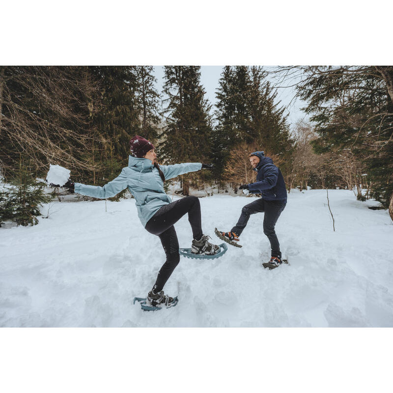 Mallas térmicas de montaña y nieve perlante Mujer Quechua SH500 negro