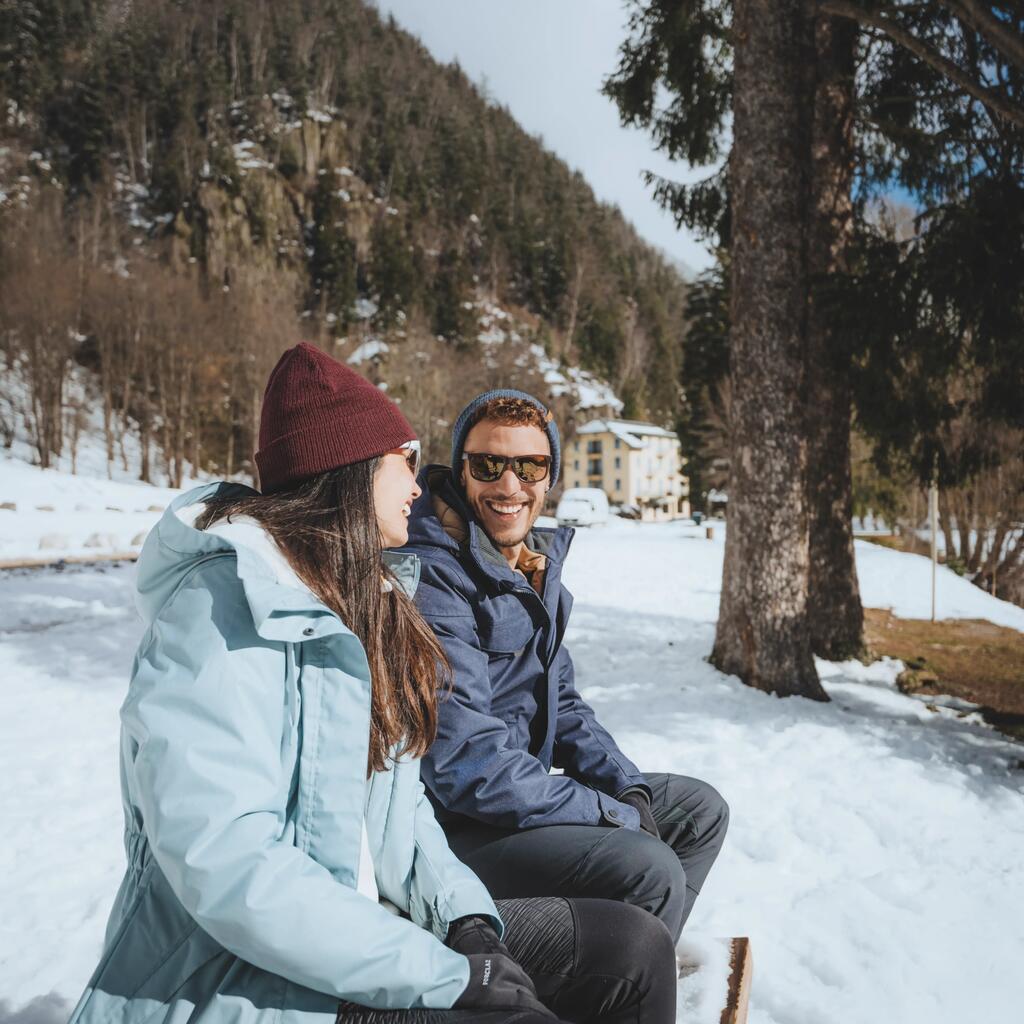 Sieviešu ūdensnecaurlaidīga ziemas pārgājienu jaka “SH500”, -10°C