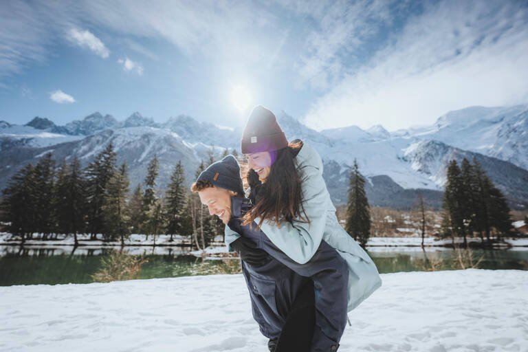 ADULT SKI HAT - FISHERMAN - NAVY