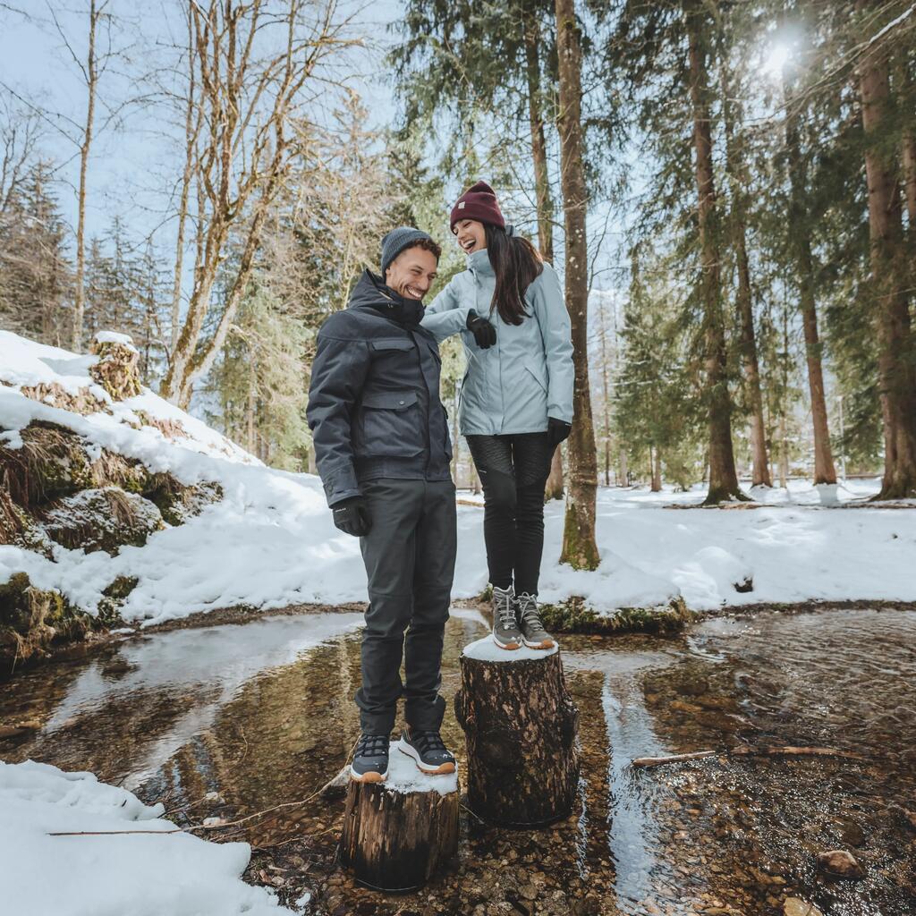 Sieviešu ūdensnecaurlaidīga ziemas pārgājienu jaka “SH500”, -10°C