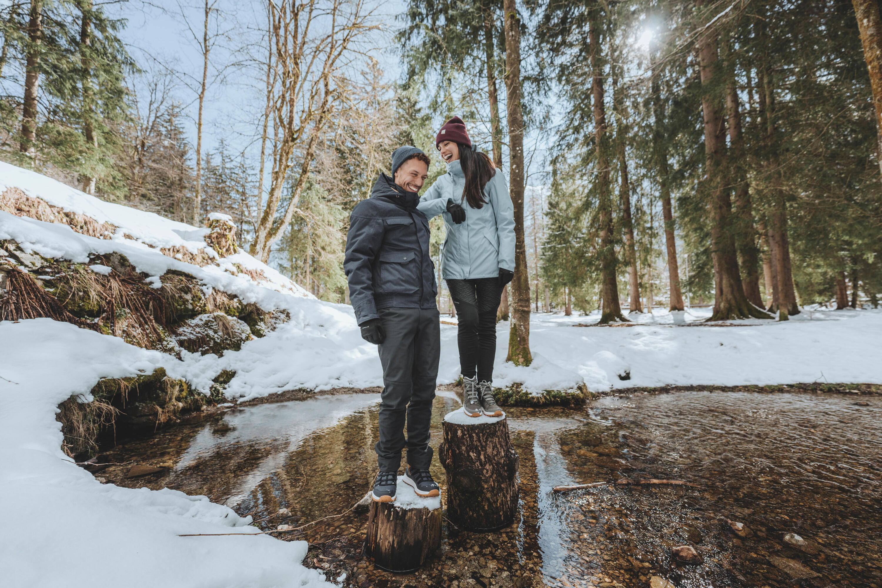 Legging chaud déperlant de randonnée - SH500 MOUNTAIN - femme 15/31