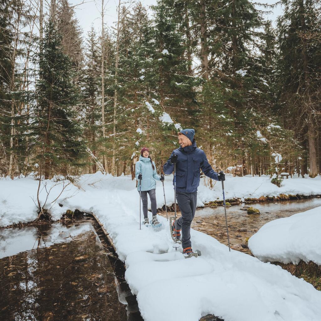 Sieviešu ūdensnecaurlaidīga ziemas pārgājienu jaka “SH500”, -10°C