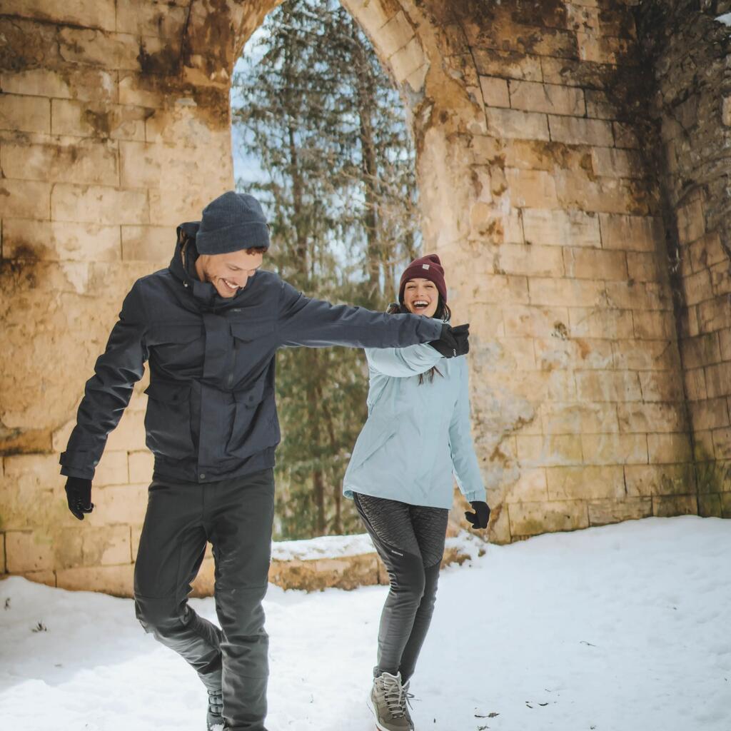 Sieviešu ūdensnecaurlaidīga ziemas pārgājienu jaka “SH500”, -10°C