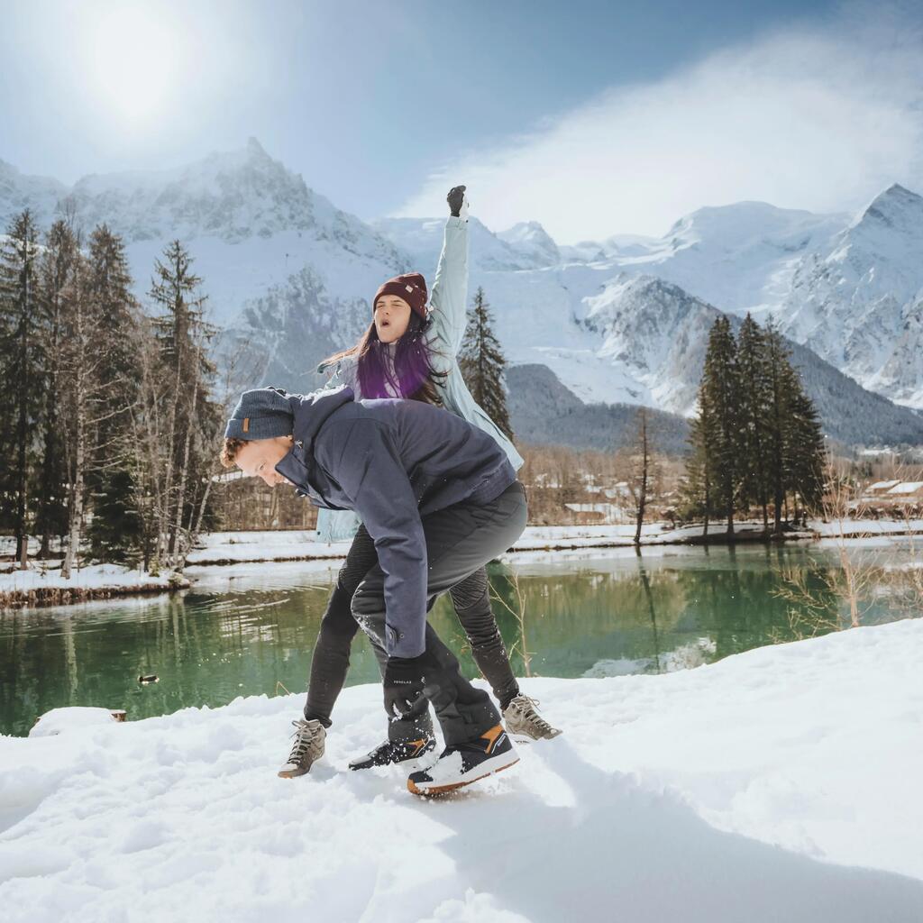 Sieviešu ūdensnecaurlaidīga ziemas pārgājienu jaka “SH500”, -10°C