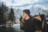 Куртка зимняя водонепроницаемая походная мужская sh100 x-warm -10°c QUECHUA