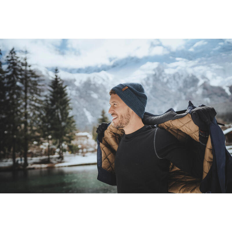 Erkek Su Geçirmez Outdoor Kar Montu / Kışlık Mont - Siyah - SH500 -10°C