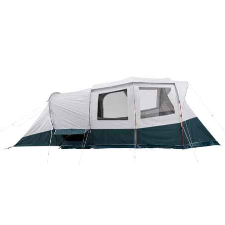 Camping tent with poles - Arpenaz 6.3 F&B - 6 Person - 3 Bedrooms