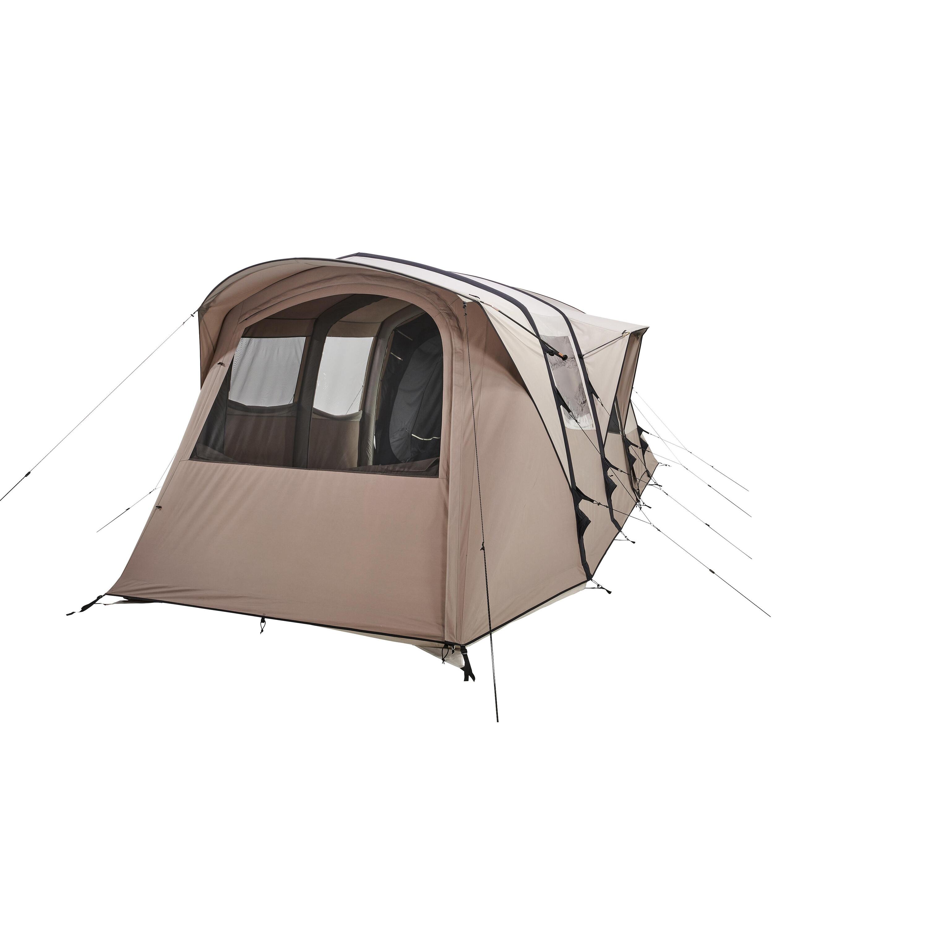 Inflatable camping tent - AirSeconds 6.3 Polycotton - 6 Person - 3 Bedrooms 53/71