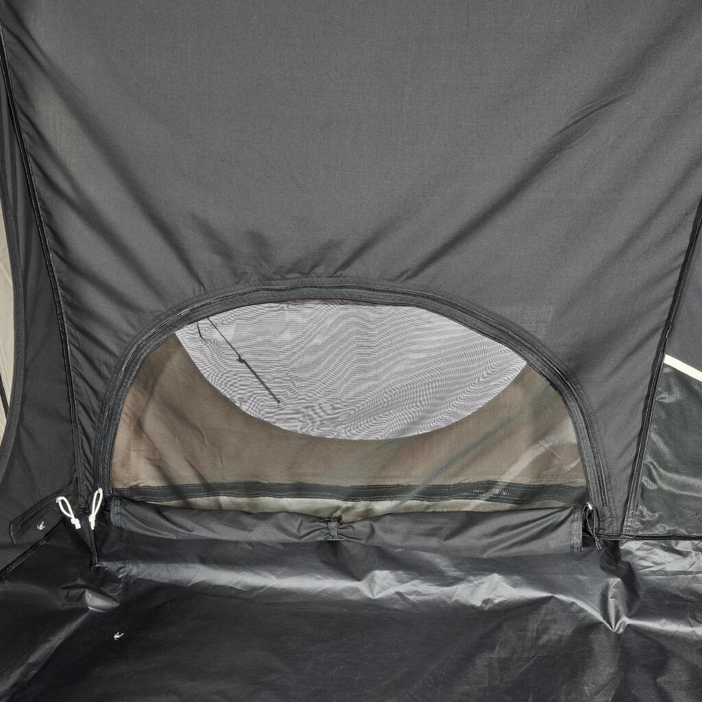 Inflatable camping tent - AirSeconds 6.3 Polycotton - 6 Person - 3 Bedrooms