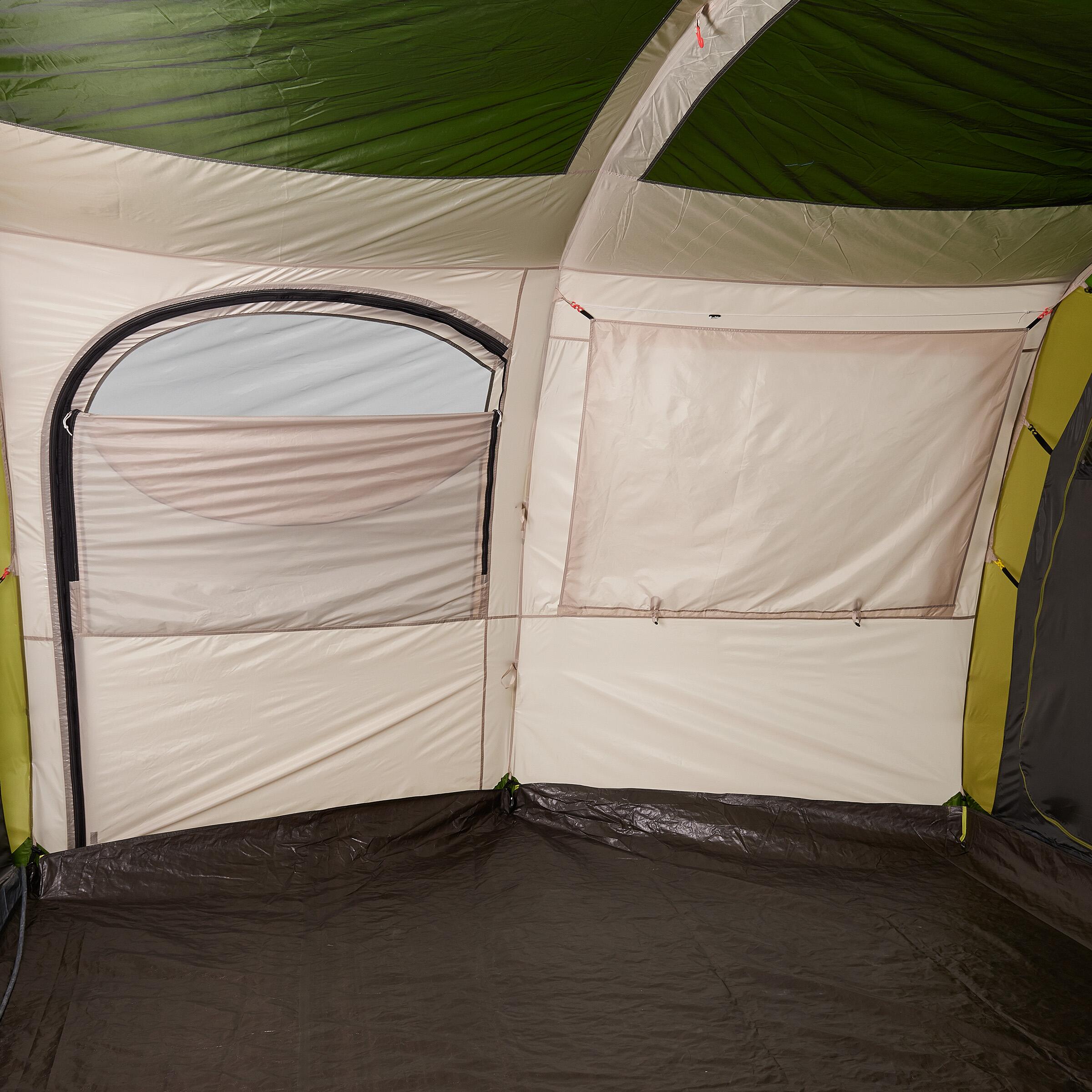 Camping tent with poles - Arpenaz 8.4 - 8 Person - 4 Bedrooms 17/24
