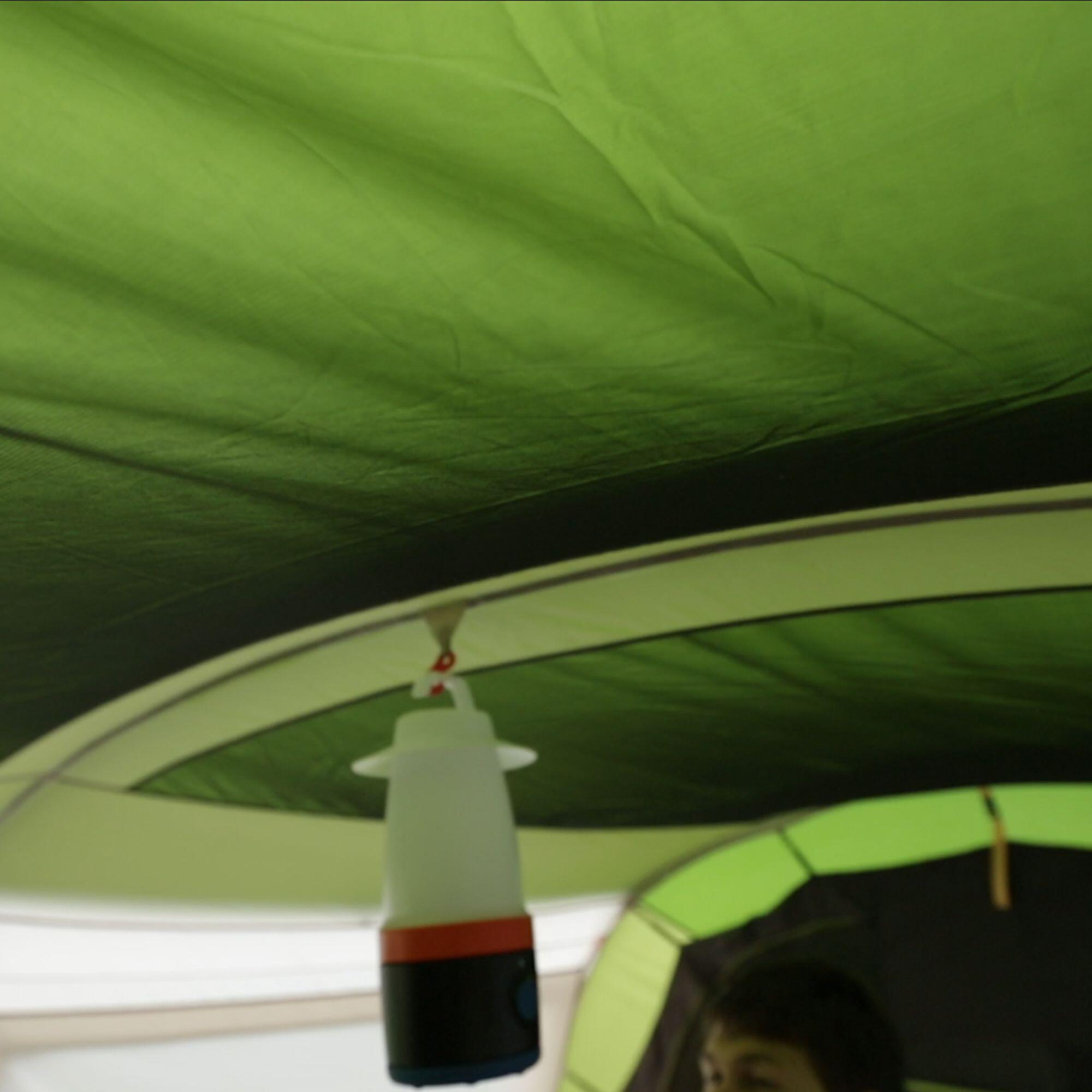Camping tent with poles - Arpenaz 8.4 - 8 Person - 4 Bedrooms 6/24