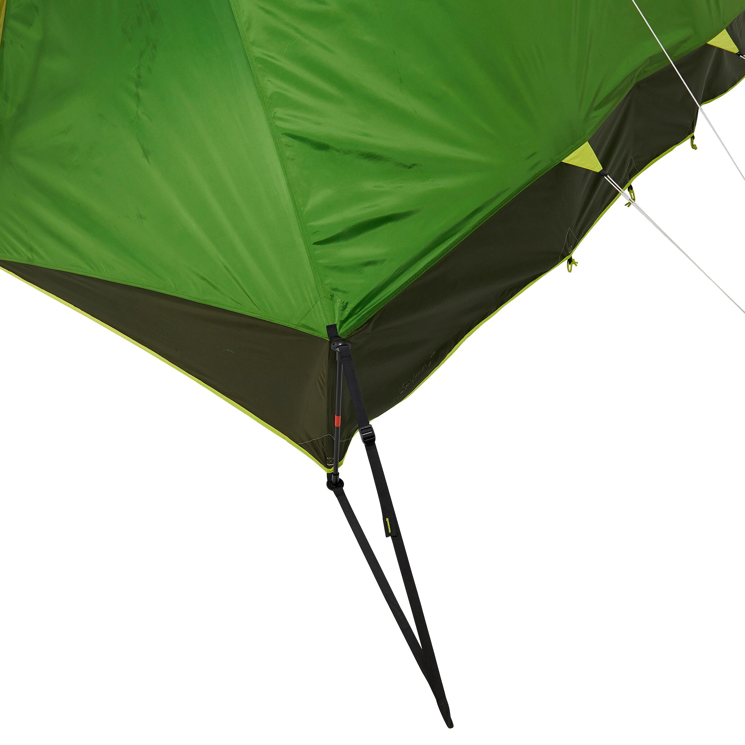 Camping tent with poles - Arpenaz 8.4 - 8 Person - 4 Bedrooms 5/24