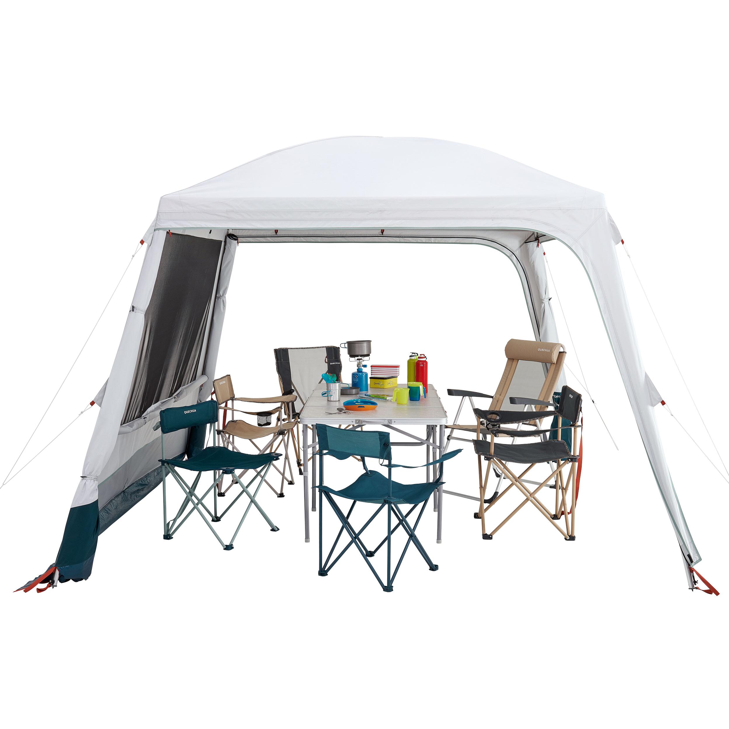 Abri de camping pour 10 personnes Arpenaz base Fresh 12/12