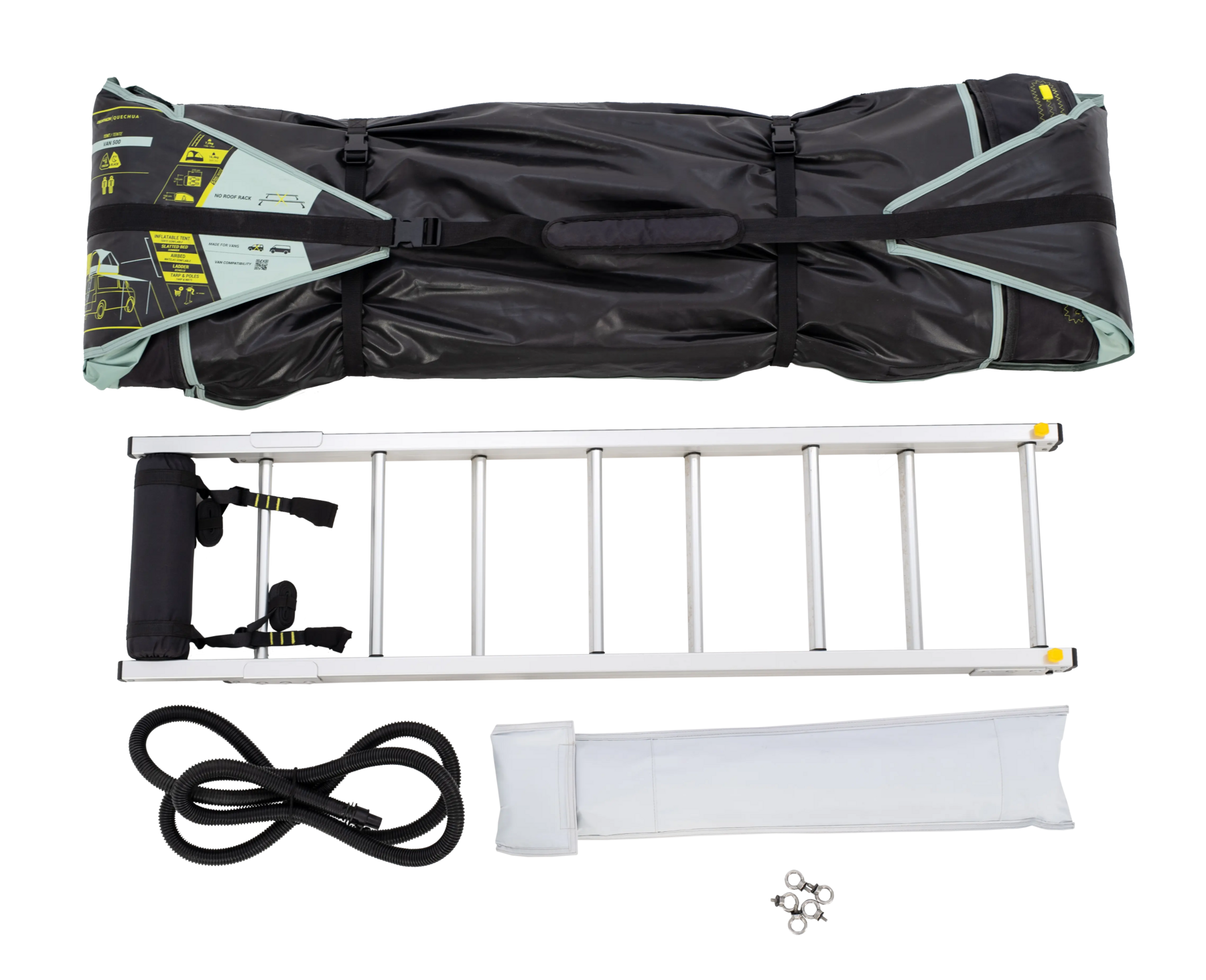 TIENDA DE TECHO QUECHUA VAN 500 FRESH&BLACK | 2 PERSONAS