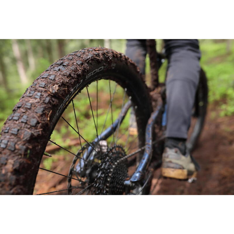 Rockrider Grip 500+ 27,5' × 2,6 Yumuşak Damak Telli Bisiklet Dış Lastik