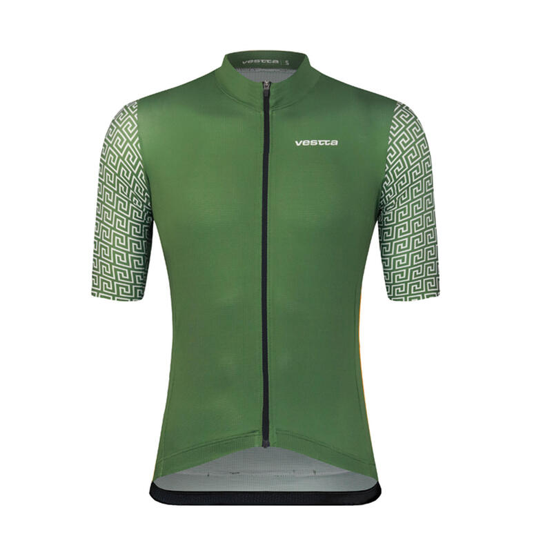 Maillot ciclismo manga corta Vestta Pro Colección Atenas Verde
