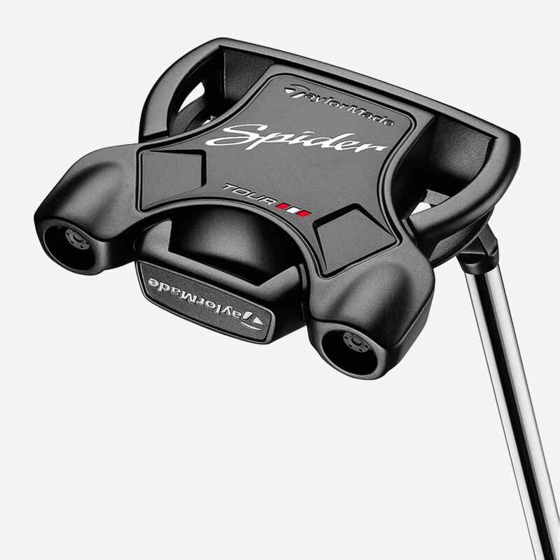 Golf Putter 34'' Face-Balanced Taylormade Spider Tour Rechtshand schwarz