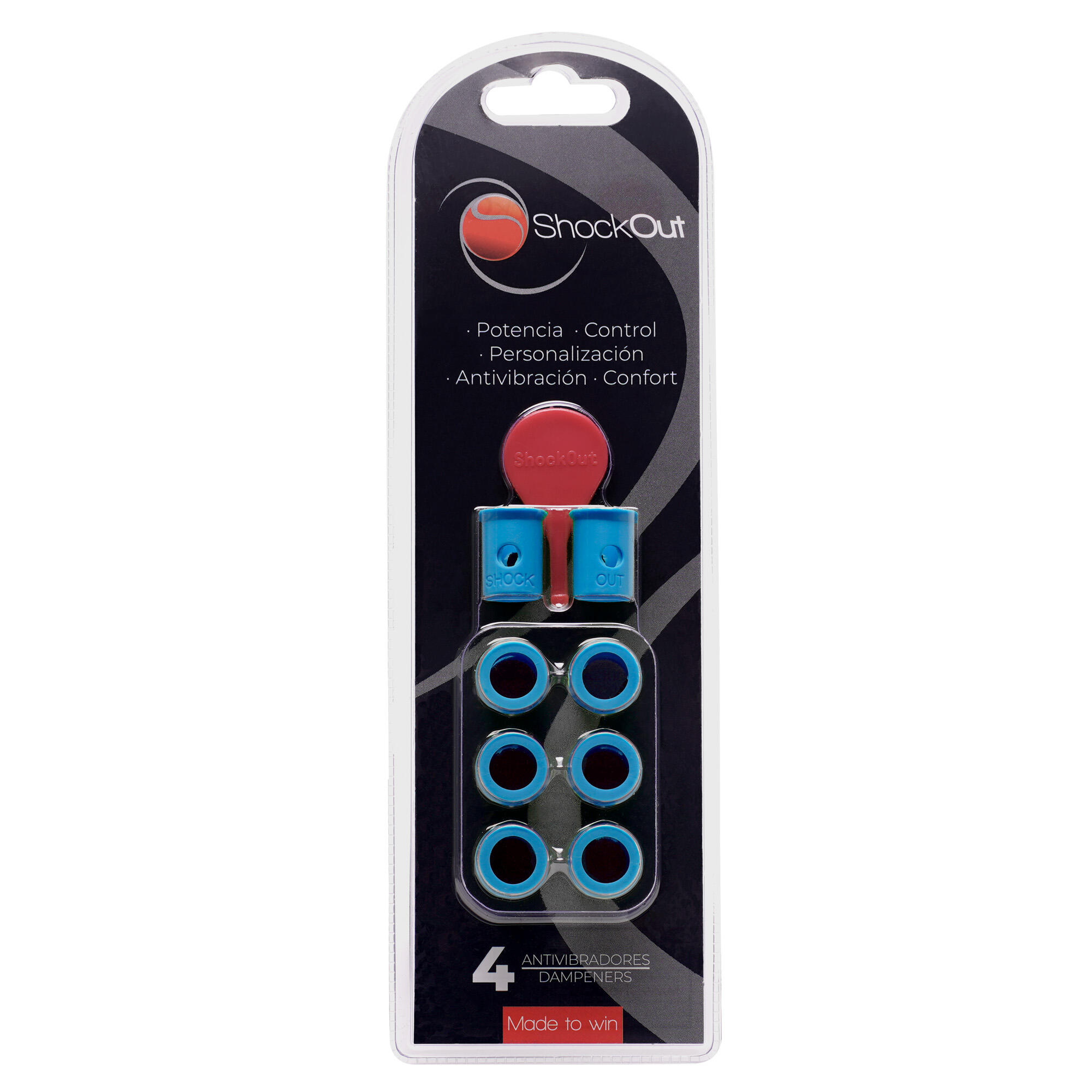 SHOCK OUT Antivibrador Padel ShockOut Azul
