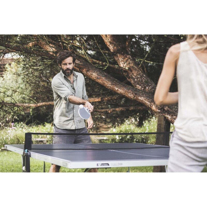 Tischtennisplatte Outdoor - Free 100X grau