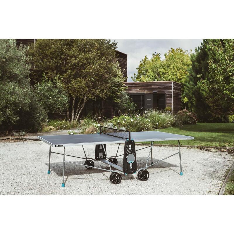 TABLE DE PING PONG FREE 100X OUTDOOR GRISE