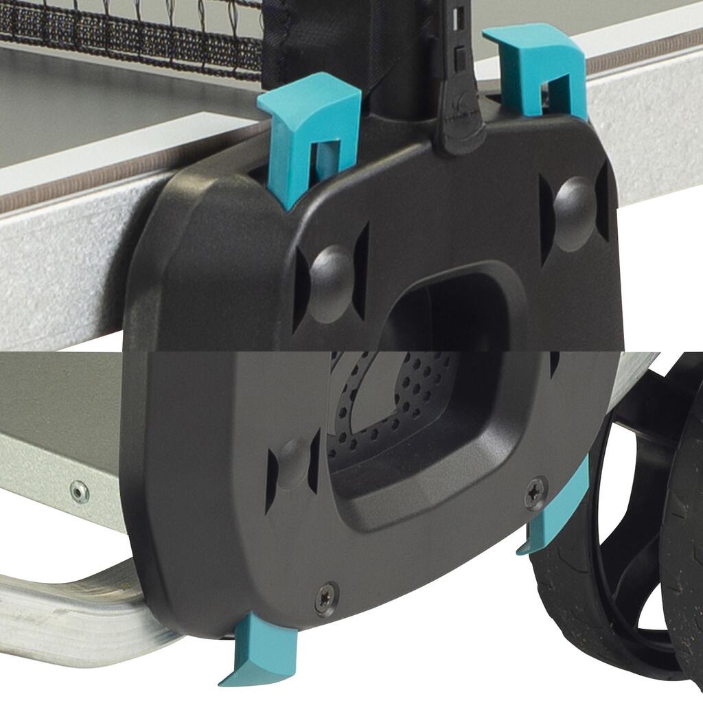 Sivi sto za stoni tenis PPT 100X OUTDOOR