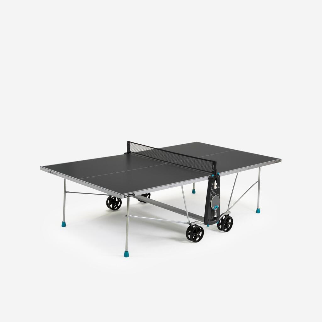 Sivi sto za stoni tenis PPT 100X OUTDOOR